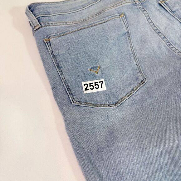 Hudson Jeans Womens 29 Krista Super Skinny Distressed Light Wash - Picture 10 of 10